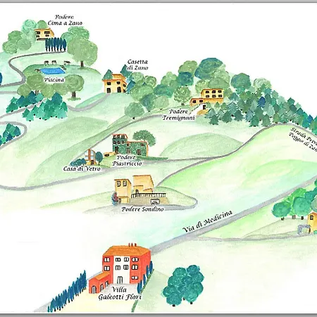 Apartmán Podere Sondino-apt-casa Di Pietro By Interhome Medicina (Tuscany)